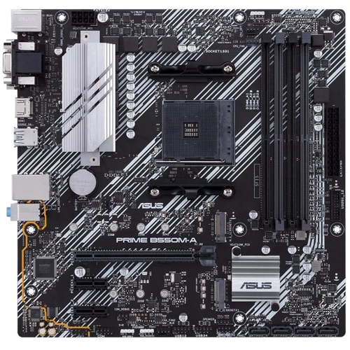 ASUS PRIME B550M-A: Оперативная память 4xDDR4 4800 МГц, до 128 ГБ