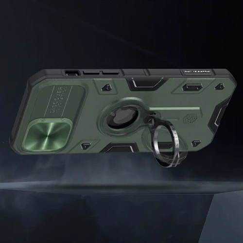Чехол для iPhone Nillkin CamShield Armor Green for iPhone 15 Pro Max: Тип чехла накладка на заднюю часть