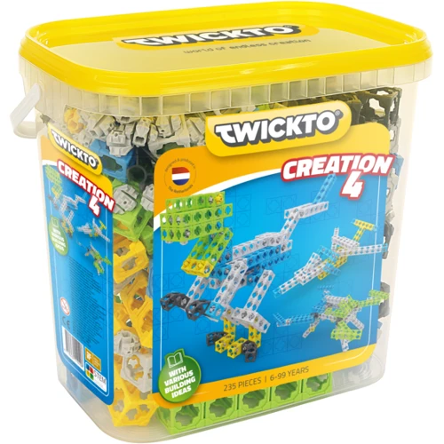 Конструктор TWICKTO Creation #4 НАБОР ДЛЯ ТВОРЧЕСТВА, 235 деталей