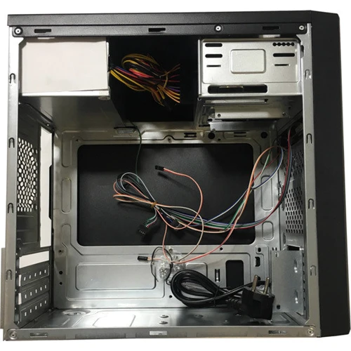Корпус Delux MK231 450W 120mm MATX Black: Форм-фактор материнской платы Micro-ATX