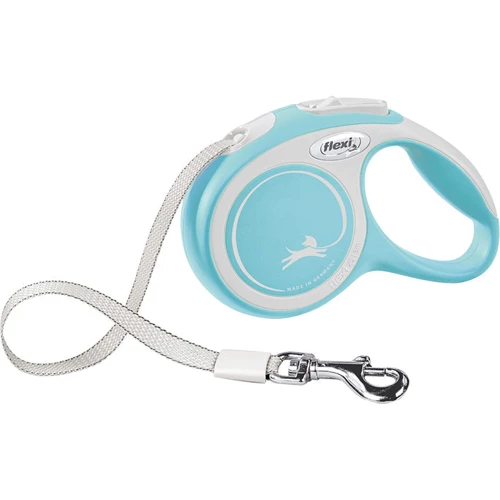 Поводок-рулетка Flexi New Comfort XS до 12 кг 3 м голубой (4000498043417)