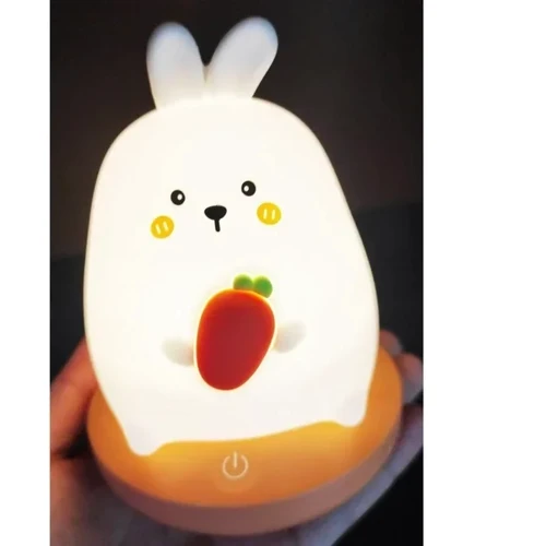 Ночник силиконовый MIC Зайчик (зарядка от USB) (№1403): Тип питания От USB
