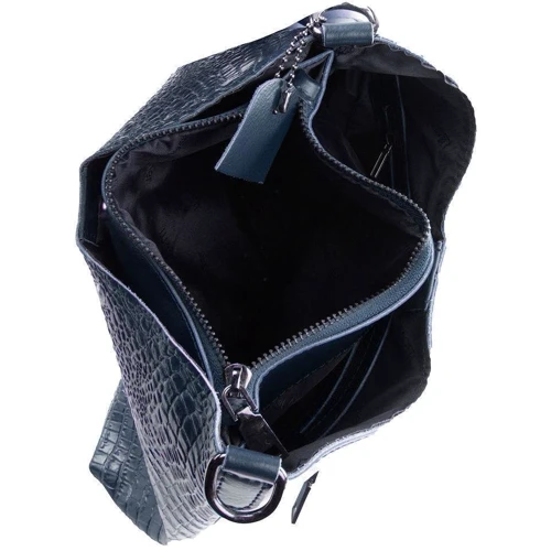 Женская сумка мешок Valiria Fashion синяя (ODA8200-6): Тип ручки Со съемным ремнем, Плечевой ремень, Без ручки