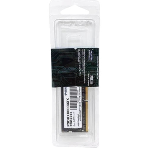 PATRIOT DDR4 16GB 3200 MHz CL22 SODIMM Black (PSD416G320081S): Тип DDR4