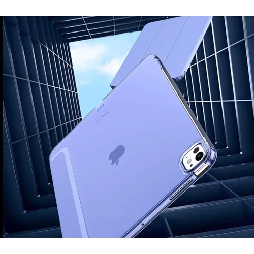 Аксессуар для iPad BeCover Case Book Tri Fold Hard Purple for iPad Pro 13 2024 M4 (711733): Особенности трансформируется в подставку, Удобно держать в руке, Стильный дизайн, Надежная защита от царапин и загрязнений