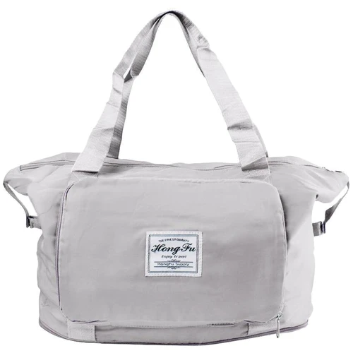 Женская дорожная сумка Valiria Fashion серая (5DETAA2636-grey): Стиль Повседневный (Casual)