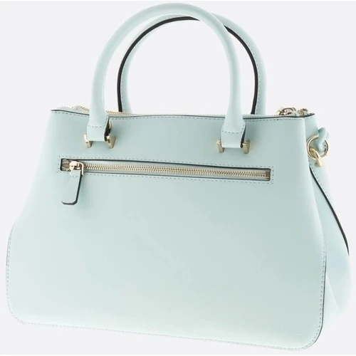 Сумка жіноча GUESS CORINA STATUS SATCHEL світло-бірюзова (HWVP8766060-ICE): Стать Женский