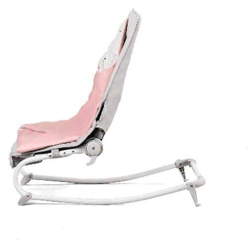 Шезлонг-качалка Kinderkraft Felio Pink (KKBFELIPNK0000): Дополнительные удобства блок с музыкой, регулируемая спинка, система складывания, ремни безопасности, система складывания, р
