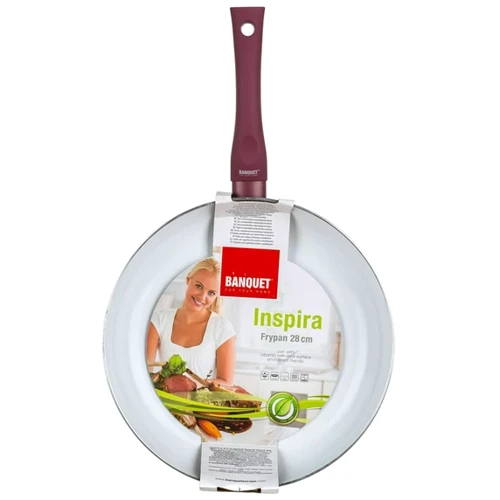 Сковорода Banquet Inspira 28 см (40060028): Тип сковороды Традиционная