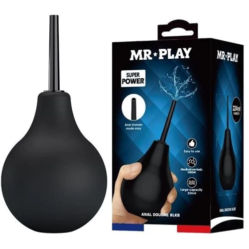 Интимный душ LYBAILE MR Play Anal Douche BLKB Black