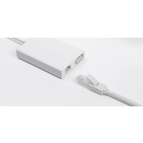Адаптер Xiaomi Adapter USB-C to VGA+2xUSB3.0+RJ-45 White (JGQ4005TY): Інтерфейс підключення USB-C