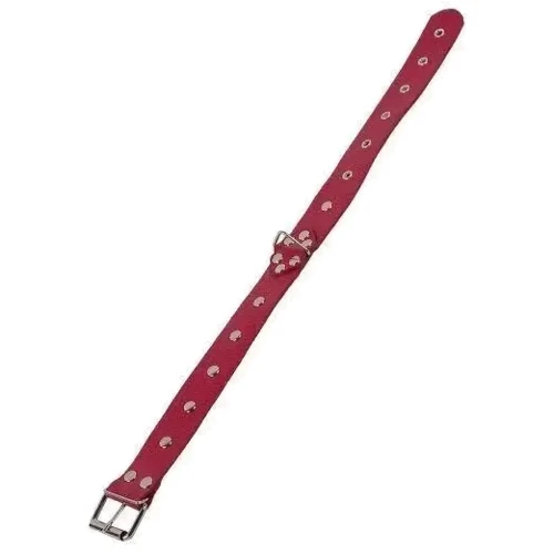 Ошейник Leather Restraints Collar, red