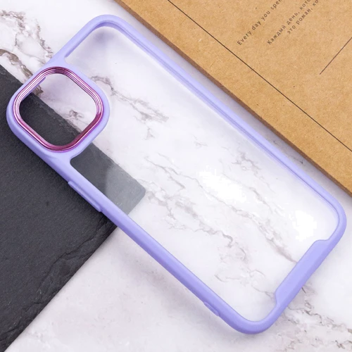 Чохол для iPhone Epik TPU+PC Lyon Case Purple для iPhone 14 Plus: Тип аксесуара чехол