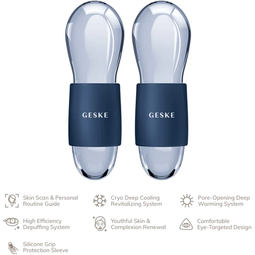 Массажер GESKE Cool&Warm Duo Eye Massager 7в1 midnight