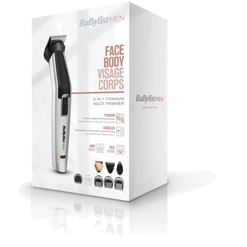 Машинка для стрижки (триммер) BaByliss MT726E: Максимальная длина стрижки, мм 7