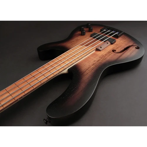 Бас-гітара CORT B4FL MHPZ (Open Pore Trans Black Burst) фото 7
