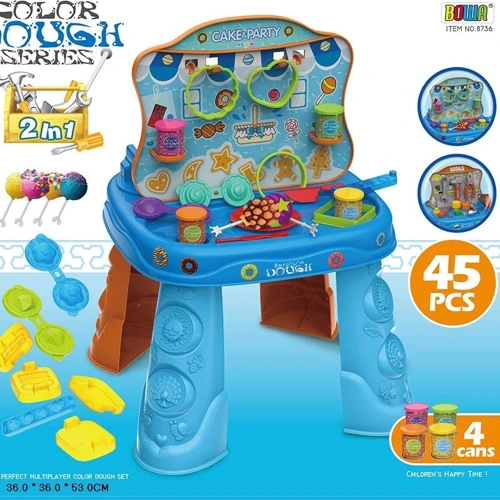 Игровой набор Bambi для лепки Мастерская+Кулинария+пластилин, 45 деталей (8736)