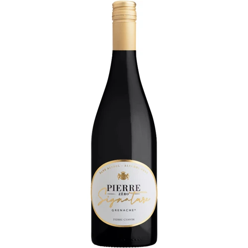 Вино Pierre Zero Signature Grenache червоне напівсолодке безалкогольне 0.75 л (WHS3663852011357)