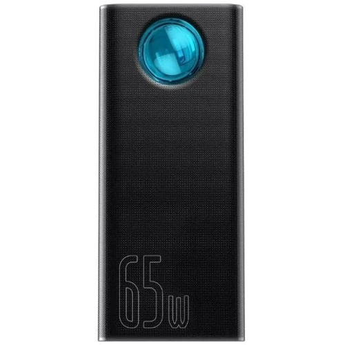Зовнішній акумулятор Baseus Power Bank 30000mAh Amblight Digital Display Quick Charge 65W Black (PPLG-A01/PPLG000101): Особливості З дисплеєм