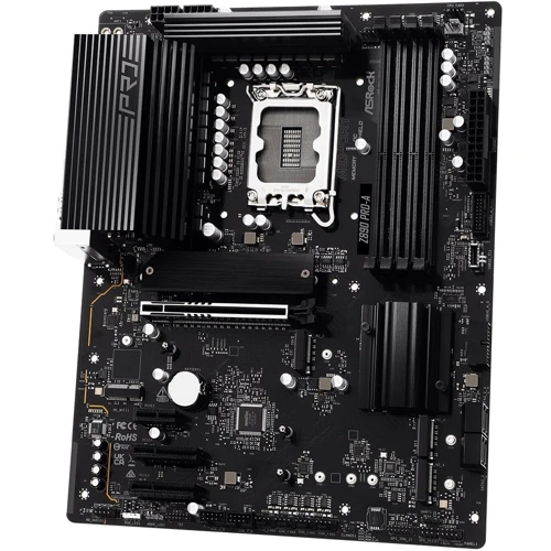 ASRock Z890 Pro-A WiFi: Разъемы на задней панели DisplayPort, HDMI, Thunderbolt, Ethernet RJ-45