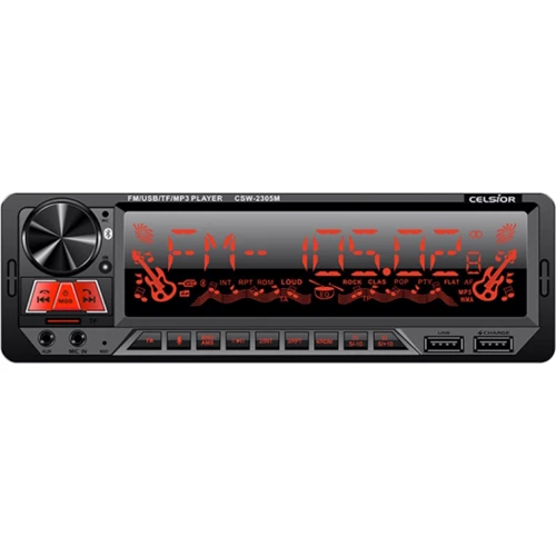 Бездисковая MP3-магнитола Celsior CSW-2305M