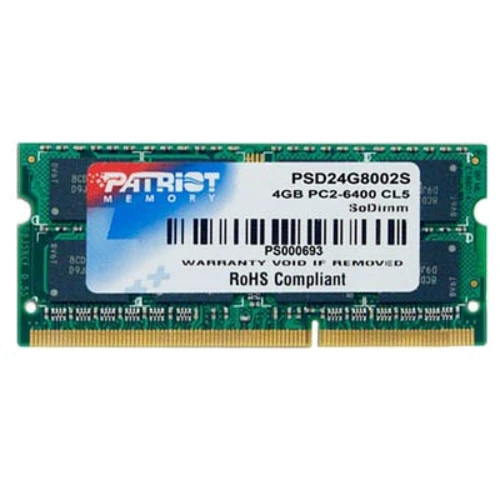Patriot DDR2 4GB 800 MHz (PSD24G8002S)
