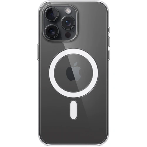 Чехол для iPhone Apple iPhone 15 Pro Max Clear Case with MagSafe (MT233ZM/A): Материалы Пластик