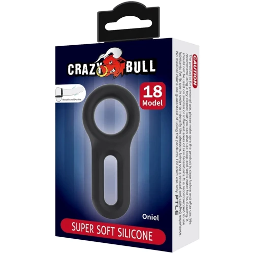 Кільце ерекційне LYBAILE Crazy Bull №18 - Oniel super soft silicone (BI-210363)