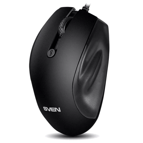 Мышь SVEN RX-113 USB Black: Максимальное разрешение сенсора, dpi 2000