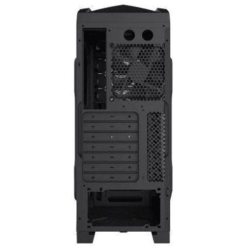 Корпус GameMax H601BG: Материал передней панели пластик