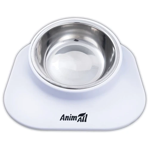 Миска AnimAll для собак на подставке 420 мл белая MS7222 (171,752)