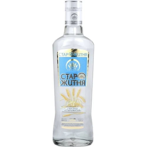 Водка Старожитня, 0.5 л 40% (ALU4820261820270)