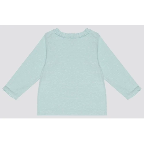 Лонгслів H & M 6446788 80 см м'ятний: Стать дівчинка