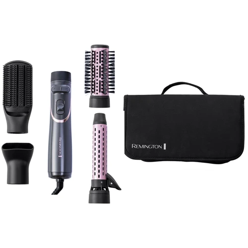 Стайлер Remington AS8606 Curl & Straight Confidence: Насадки в комплекте Щипцы, Щетка