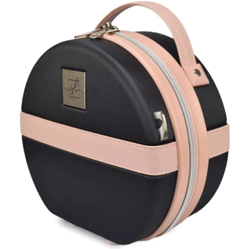 Бьюти-кейс Semi Line 5L Black/Pink Cream черный/розовый (T5671-1): Пол Женский