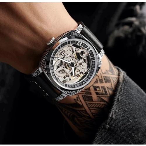 Наручные часы WishDoIt Baron 7011: Механизм Механический