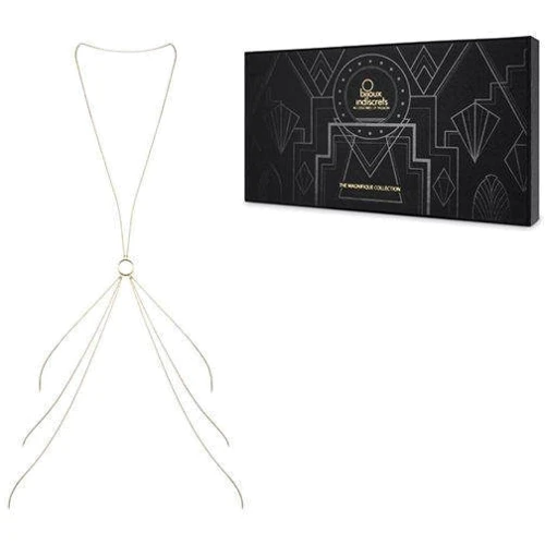 Украшение для тела Bijoux Indiscrets Magnifique 8 Body Chain - Gold