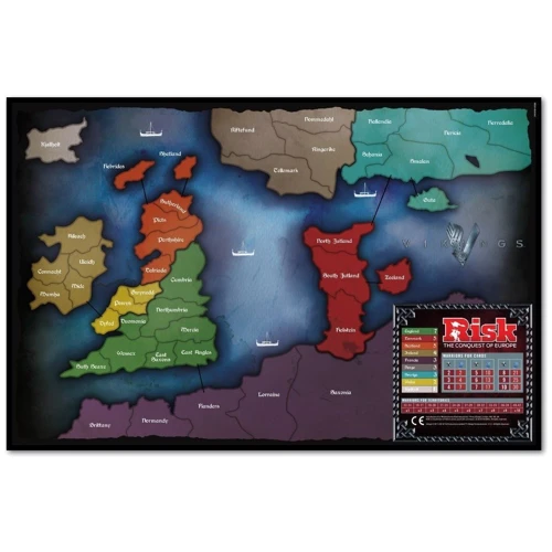 Настольная игра Risk Vikings (33145): Вид стратегические