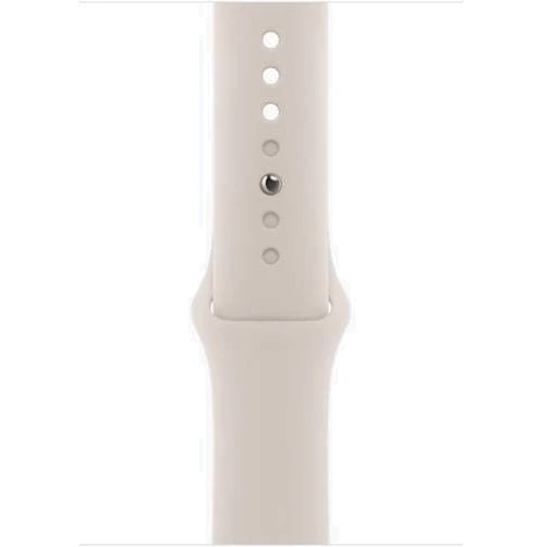 Apple Watch Series 9 45mm GPS Starlight Aluminum Case with Starlight Sport Band - M/L (MR973) : Розмір 45mm