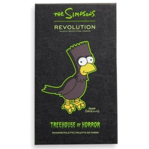 Makeup Revolution The Simpsons Mini Eyeshadow Palette The Raven Bart Палетка тіней для повік 7.2g фото 3