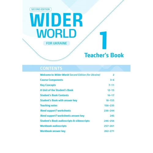 Wider World 2nd ED for Ukraine 1 Teacher's Book + TPAC: Производитель Pearson Education Limited