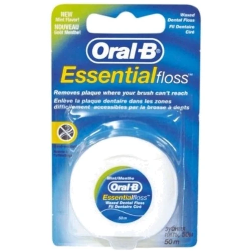 Oral-B Зубна нитка Essential Floss Вощеная 50 м