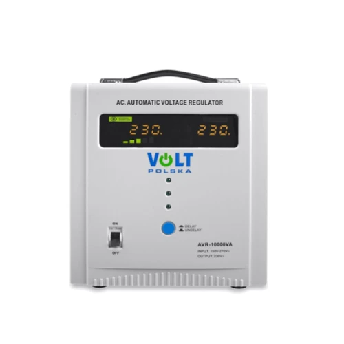 Стабилизатор напряжения AVR Volt Polska 10000VA 8-11%: Тип релейный