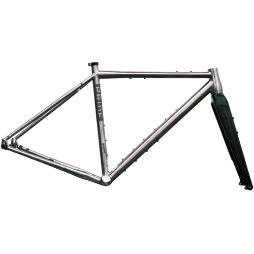 Рама для велосипеда Рама 28" Pride T-Rocx L 2024 серая + вилка (FRA-07-91)