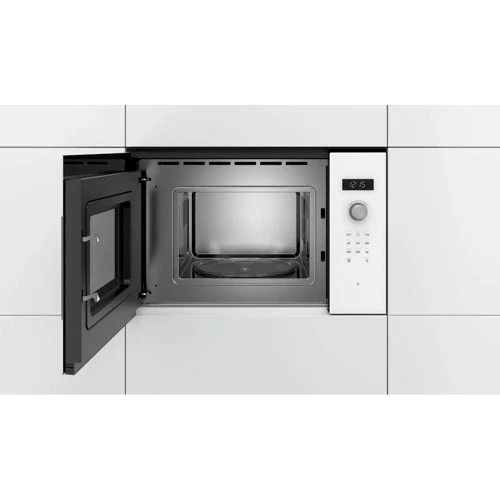 Вбудовувана мікрохвильова піч Bosch BFL524MW0: Колір білий