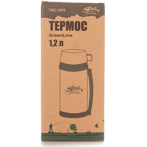 Термос Greenline 1.2 л TRC-095-grey: Производитель Tramp