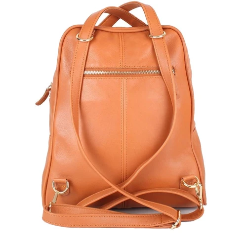 Жіночий рюкзак Laskara коричневий (LK-DM229-cognac): Країна виробник Греція
