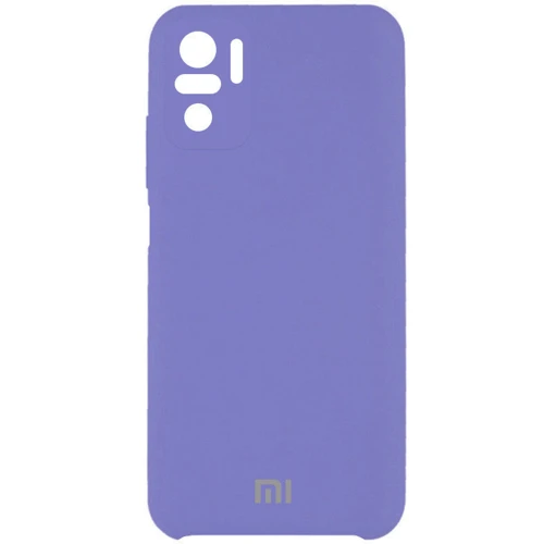 Аксессуар для смартфона Mobile Case Silicone Cover Shield Camera Elegant Purple for Xiaomi Redmi Note 10 / Note 10s