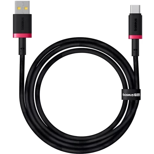 Кабель Baseus USB Cable to USB-C Dura Series 60W 2m Black/Red (P10377802U01-03): Тип USB Cable - USB-C