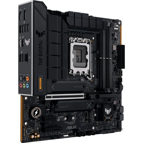 ASUS TUF GAMING B760M-PLUS II: Разъемы на плате USB 3.2 Gen 1, USB Type-C, USB 2.0, PCI Express x1, SATA 3.0, M.2